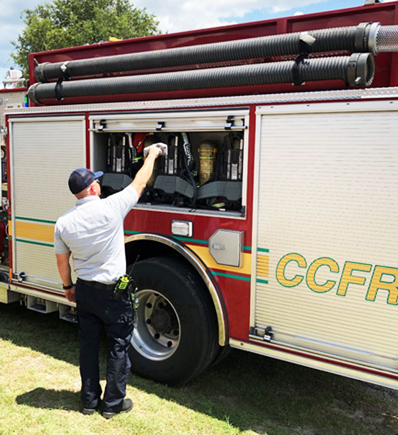 Columbia County Fire Rescue uses RFID Inventory Management Software Solutions