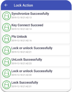 Key Lock Actions